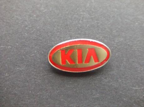 Kia Motors Zuid-Koreaans automerk, logo rode rand